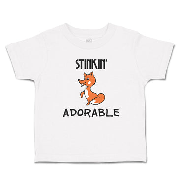 Toddler Clothes Stinkin' Adorable Toddler Shirt Baby Clothes Cotton