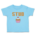 Toddler Clothes Stud with Cherry on Cupcake Toddler Shirt Baby Clothes Cotton