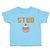 Toddler Clothes Stud with Cherry on Cupcake Toddler Shirt Baby Clothes Cotton