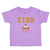 Toddler Clothes Stud with Cherry on Cupcake Toddler Shirt Baby Clothes Cotton