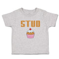 Toddler Clothes Stud with Cherry on Cupcake Toddler Shirt Baby Clothes Cotton