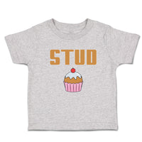 Stud with Cherry on Cupcake