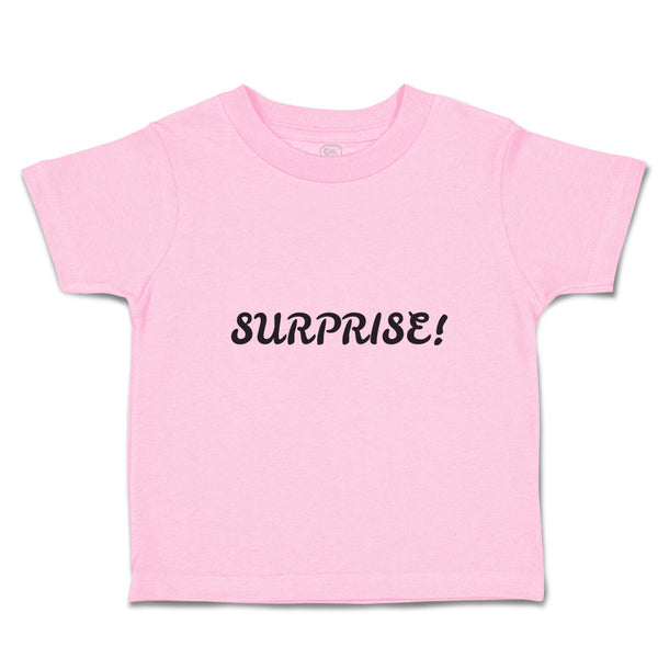Toddler Clothes Surprise! Toddler Shirt Baby Clothes Cotton