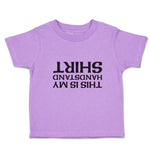 Toddler Clothes This Is My Handstand Shirt Toddler Shirt Baby Clothes Cotton