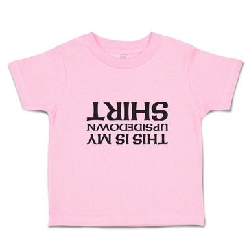 Toddler Clothes This Is My Upsidedown Shirt Toddler Shirt Baby Clothes Cotton