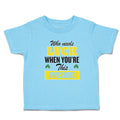 Toddler Clothes Who Needs Luck When You'Re This Awesome Toddler Shirt Cotton