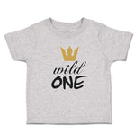 Toddler Clothes Wild 1 Toddler Shirt Baby Clothes Cotton