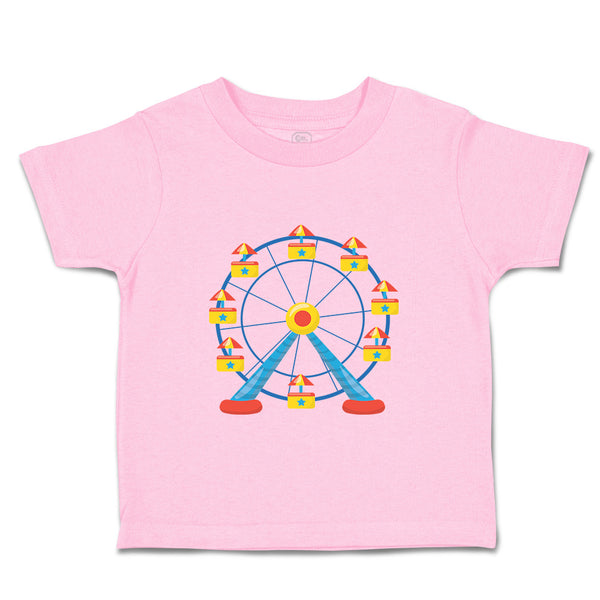Toddler Clothes Ferris Wheel Funny & Novelty Funny Toddler Shirt Cotton