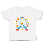 Toddler Clothes Ferris Wheel Funny & Novelty Funny Toddler Shirt Cotton