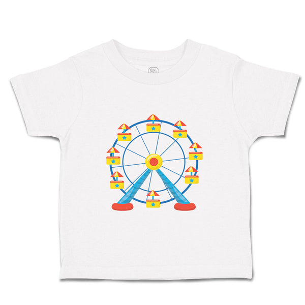 Toddler Clothes Ferris Wheel Funny & Novelty Funny Toddler Shirt Cotton