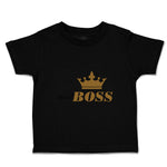 Toddler Clothes Mini Boss B Funny & Novelty Toddler Shirt Baby Clothes Cotton