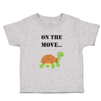 Toddler Clothes 1 The Move Turtles Animals Woodland Toddler Shirt Cotton