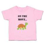 Toddler Clothes 1 The Move Turtles Animals Woodland Toddler Shirt Cotton