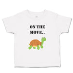 Toddler Clothes 1 The Move Turtles Animals Woodland Toddler Shirt Cotton