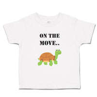 Toddler Clothes 1 The Move Turtles Animals Woodland Toddler Shirt Cotton