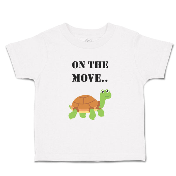 Toddler Clothes 1 The Move Turtles Animals Woodland Toddler Shirt Cotton