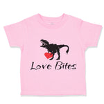 Toddler Clothes Love Bites T Rex Dinosaur Dinosaurs Dino Trex Toddler Shirt