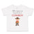 Toddler Clothes When I Grow up I Want to Be A Cowboy Funny Nerd Geek Cotton