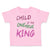 Toddler Clothes Child of The 1 True King Christian Religious Toddler Shirt