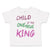 Toddler Clothes Child of The 1 True King Christian Religious Toddler Shirt