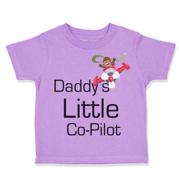 Toddler Clothes Daddy's Little Co Pilot Plane Flying Dad Father's Day Cotton