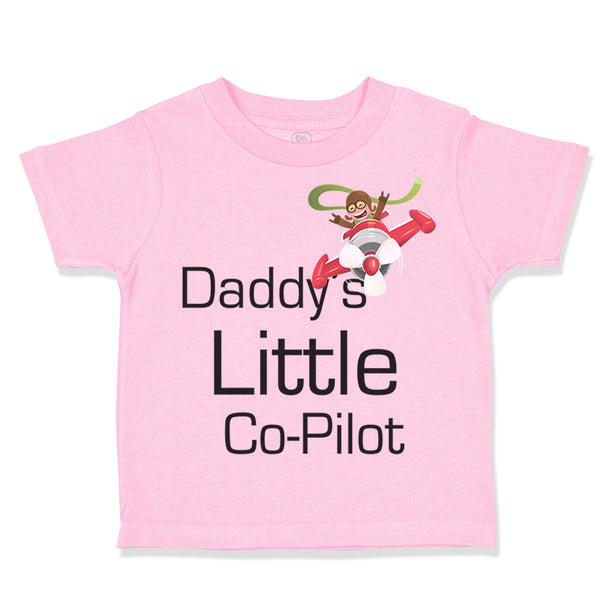 Toddler Clothes Daddy's Little Co Pilot Plane Flying Dad Father's Day Cotton