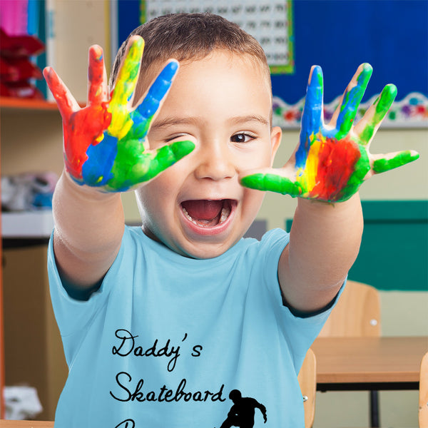 Daddy's Skateboard Buddy Skateboarder Dad Father's Day