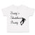 Toddler Clothes Daddy's Skateboard Buddy Skateboarder Dad Father's Day Cotton