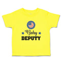 Cute Toddler Clothes An American National Flag with Word Baby Deputy Cotton