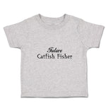 Cute Toddler Clothes Future Catfish Fisher Toddler Shirt Baby Clothes Cotton