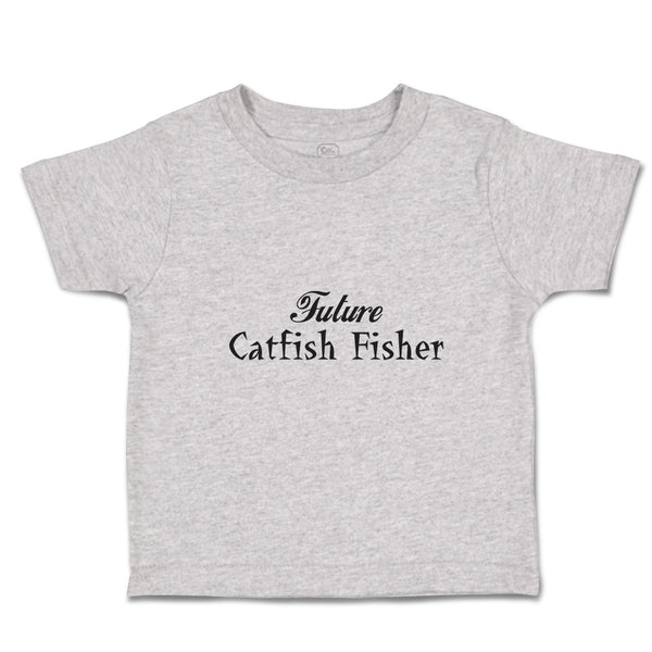 Cute Toddler Clothes Future Catfish Fisher Toddler Shirt Baby Clothes Cotton