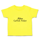 Cute Toddler Clothes Future Catfish Fisher Toddler Shirt Baby Clothes Cotton