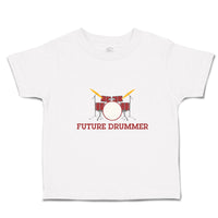 Cute Toddler Clothes Future Drummer Toddler Shirt Baby Clothes Cotton