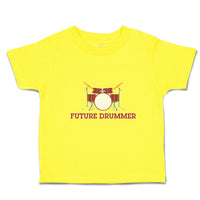 Cute Toddler Clothes Future Drummer Toddler Shirt Baby Clothes Cotton