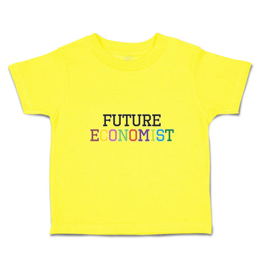 Cute Toddler Clothes Future Economist Toddler Shirt Baby Clothes Cotton