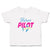 Cute Toddler Clothes Future Pilot Toddler Shirt Baby Clothes Cotton