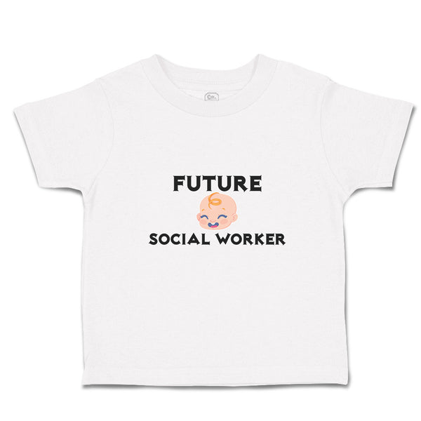 Cute Toddler Clothes Future Social Worker Toddler Shirt Baby Clothes Cotton