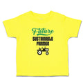 Cute Toddler Clothes Future Sustainable Farmer Toddler Shirt Baby Clothes Cotton