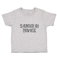 Cute Toddler Clothes Samurai Novice Toddler Shirt Baby Clothes Cotton