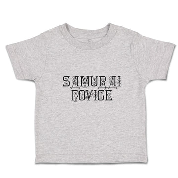 Cute Toddler Clothes Samurai Novice Toddler Shirt Baby Clothes Cotton