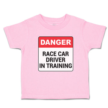 Toddler Clothes Danger Race Driver in Tarining Toddler Shirt Baby Clothes Cotton