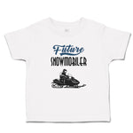 Cute Toddler Clothes Future Snowmobiler Toddler Shirt Baby Clothes Cotton