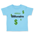 Toddler Clothes Future Billionaire Dollar Symbols Toddler Shirt Cotton