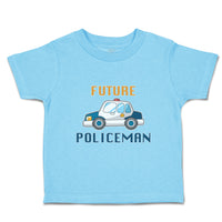 Cute Toddler Clothes Future Policeman Future Profession Toddler Shirt Cotton