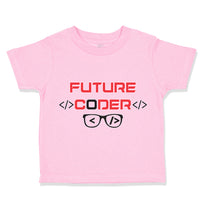 Toddler Clothes Future Coder Geek Coding Toddler Shirt Baby Clothes Cotton