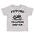 Toddler Clothes Future Tractor Driver Toddler Shirt Baby Clothes Cotton