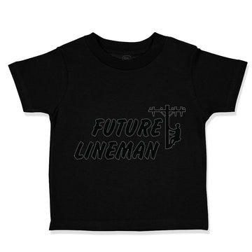Cute Toddler Clothes Future Lineman Style B Toddler Shirt Baby Clothes Cotton