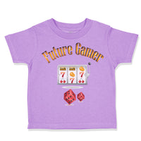 Toddler Girl Clothes Future Gamer Unicorn Dice Toddler Shirt Baby Clothes Cotton