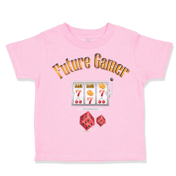 Toddler Girl Clothes Future Gamer Unicorn Dice Toddler Shirt Baby Clothes Cotton