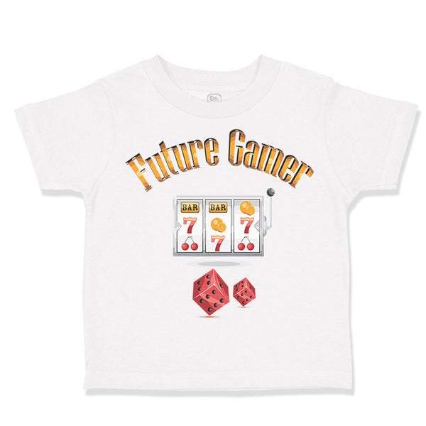 Toddler Girl Clothes Future Gamer Unicorn Dice Toddler Shirt Baby Clothes Cotton